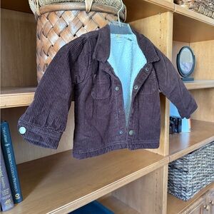 Brown Corduroy Kids Jacket